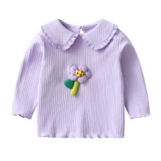 floral long sleeved top