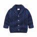 Collar long sleeved top