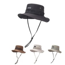 Summer Outdoor Sun Hat Hiking Fishing UV Protection Hat for Men and Women, Fashionable Bucket Hat, Trendy Casual Breathable Hat