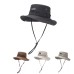Summer Outdoor Sun Hat Hiking Fishing UV Protection Hat for Men and Women, Fashionable Bucket Hat, Trendy Casual Breathable Hat