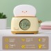 Bread Maker Alarm Clock Night Light for Students, High-Design Countdown Timer with Temperature Display and Alarm Function