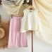 Girls' Summer Outfit Set, Sleeveless Bohemian Style Two-Piece Set, Fashionable Baby Girl Top and Bottoms, Casual Summer Wear