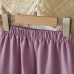 Girls' Outfit Summer Sleeveless Buttoned Vest with Ruffle Top and Wide-Leg Pants Two-Piece Set Fashion