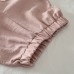 Cute Summer Outfit for Girls, Floral Trim Sleeveless Top and Shorts Set Children's Clothing