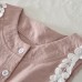 Cute Summer Outfit for Girls, Floral Trim Sleeveless Top and Shorts Set Children's Clothing