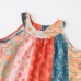 Girls' Summer Dress Ethnic Print Casual Halter Neck Dress Beach Vacation Dress