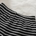 Girls' Summer Outfit Set Stripe Ruffle Spliced Sleeveless Top and Shorts Two-Piece Set Children's Clothing