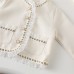 Girl's Chic Style Set Spring Autumn New Baby Girl Fashionable Long Sleeve Jacket Pleated Skirt Two-Piece Set Girl's Chic Style Set Spring Autumn New Baby Girl Fashionable Long Sleeve Jacket Pleated Skirt Two-Piece Set