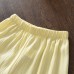 Girls' Outfit Summer Lace Patchwork Sleeveless Vest Top with Ruffle Pants Two-Piece Set