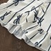 Girls' Bow Print Outfit Set, Sleeveless Top and Wide-Leg Pants Two-Piece Set for Kids Summer Casual Wear