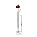 Minimalist Geometric Stainless Steel Vase, Nordic Luxury Metal Flower Vase for Home Decor