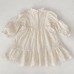 Girls' Dress Autumn New Style Baby Long Sleeve Sweet Embroidered Princess Dress Kids Fashionable Skirt Spring and Autumn