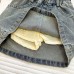 Summer Girls' Denim Set New Flip Collar Denim Vest Short Skirt Pants Casual Lightweight Two-Piece Outfit Foreign Trade