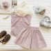 Cute Sleeveless Lace Hooded Shirt & Casual Shorts Two-Piece Set for Girls Summer Fashion Outfit