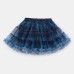 Cute Girls' Summer Gingham Mesh Tutu Skirt, Versatile Half Skirt Casual Dress for Kids