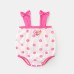 Cute Baby Girl Sleeveless Romper Infant Strap Bodysuit Lightweight One-Piece Clothes