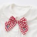 Cute Kids Plaid Romper Set Spring and Autumn New Style Triangle One-Piece 2-Piece Overalls Baby Bodysuit Cute Kids Plaid Romper Set Spring and Autumn New Style Triangle One-Piece 2-Piece Overalls Baby Bodysuit