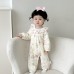 Cotton Baby Girl Bodysuit Long Sleeve One-Piece Romper Spring Fashion Style