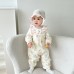 Cotton Baby Girl Bodysuit Long Sleeve One-Piece Romper Spring Fashion Style