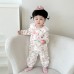 Cotton Bear Onesie for Newborn Baby Girls, Spring Autumn Casual Outfit, Unique Design, Long Sleeve, Full Zip Closure, Soft Comfortable Material Cotton Bear Onesie for Newborn Baby Girls, Spring Autumn Casual Outfit, Unique Design, Long Sleeve, Full Zip Closure, Soft Comfortable Material