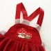 Girls' Autumn Outfit Baby Romper Dress Set Festive Princess Dress Spring Girls' Autumn Outfit Baby Romper Dress Set Festive Princess Dress Spring