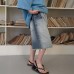 Children's loose five quarter pants children's clothing
