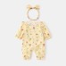 Infant Cotton Onesie Spring New Style Baby Girl Romper Lightweight for Spring and Autumn 
