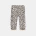 Cute Cartoon Leopard Print Long Pants for Girls Spring Autumn Casual Bottoms Kids' Stretchy Leggings
