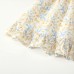 Collar short sleeved girls' dress Collar short sleeved girls' dress