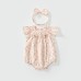 Floral flying sleeve jumpsuit