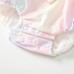 Gradient colored camisole triangle jumpsuit