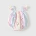 Gradient colored camisole triangle jumpsuit