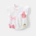 Infant Pure Cotton Triangular Bodysuit Summer Newborn Baby Lightweight Sleeveless Onesie