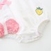 Infant Pure Cotton Triangular Bodysuit Summer Newborn Baby Lightweight Sleeveless Onesie