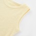 Girls' Set Summer Fashionable Baby Girl Tank Top Plaid Outfit Lightweight Two-Piece Set