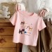 Kids Summer Casual Short Sleeve T-Shirt, Pure Cotton Round Neck Printed Top for Boys and Girls Kids Summer Casual Short Sleeve T-Shirt, Pure Cotton Round Neck Printed Top for Boys and Girls