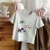 Kids Summer Casual Short Sleeve T-Shirt, Pure Cotton Round Neck Printed Top for Boys and Girls Kids Summer Casual Short Sleeve T-Shirt, Pure Cotton Round Neck Printed Top for Boys and Girls