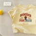 Summer New Children's Short Sleeve T-Shirt for Boys and Girls, Pure Cotton Kids Round Neck Cartoon Print Top