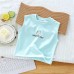 Summer New Cartoon Print Cotton Kids Sleeveless Vest Round Neck Children's T-Shirt for Boys and Girls