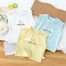 Summer New Cartoon Print Cotton Kids Sleeveless Vest Round Neck Children's T-Shirt for Boys and Girls