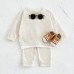 Leisure Knitted Set Spring and Autumn Sports Two piece Set