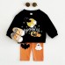 Pumpkin Ghost Bat Long Sleeve Top Set