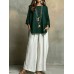 Bohemian Style Loose Elegant Set for Women Casual Vacation Outfit Bohemian Style Loose Elegant Set for Women Casual Vacation Outfit