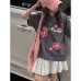 Girls' Short Sleeve T-Shirt Casual Top for Kids