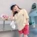 Girls' Short Sleeve T-Shirt Casual Loose Fit Top for Older Children