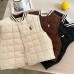 Solid color shoulder women's interior and exterior outfit