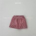 Checkered hot pants shorts
