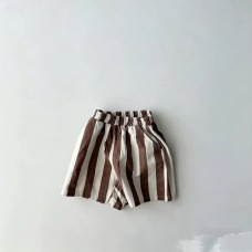 Cotton short sleeved loose shorts