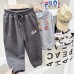Long Pants Fleece Sweatpants for Middle and Large Kids Sports Pants Trendy Long Pants Fleece Sweatpants for Middle and Large Kids Sports Pants Trendy