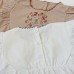 Flying sleeve cotton linen jumpsuit